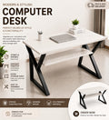 Modern Computer Desk with Storage Shelf | Home Office Study Table